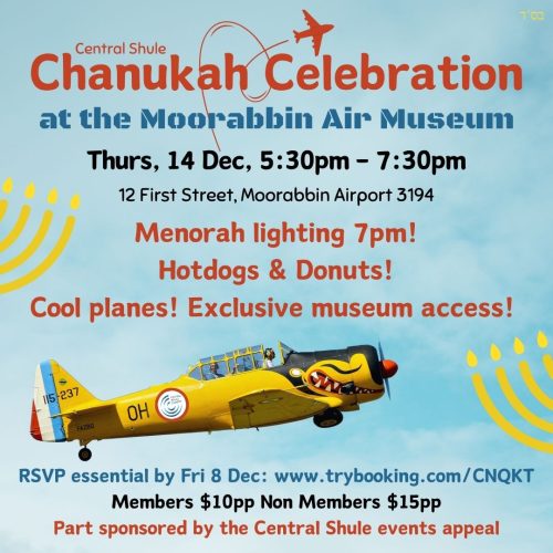 Chanukah Air Museum insta